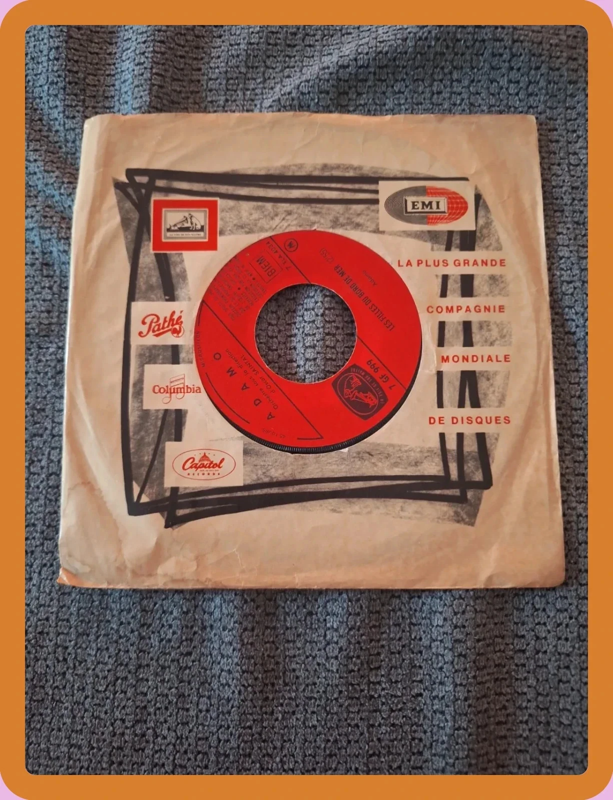 Vinyle Adamo Les Filles du bord de mer – photo 2